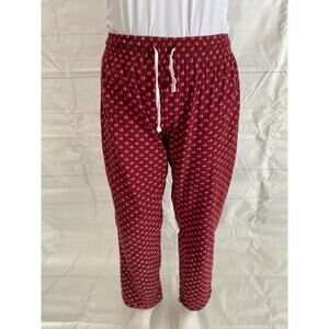 CALVIN KLEIN Women's MEDIUM Straight Leg Pajama/Lounge Pants CK Print MINT!!